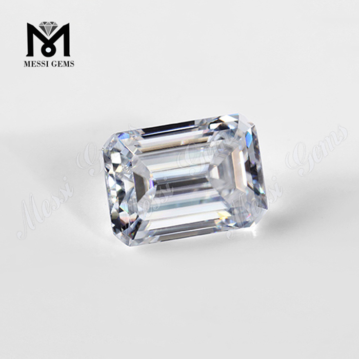 loser Moissanite-Diamant 1 Karat Moissanite im Smaragdschliff VVS