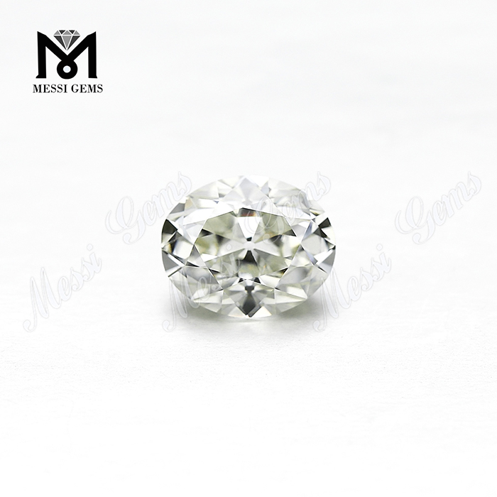 Moissanit-Diamant aus China im Ovalschliff IJ Color Forever Klassischer synthetischer Moissanit-Stein