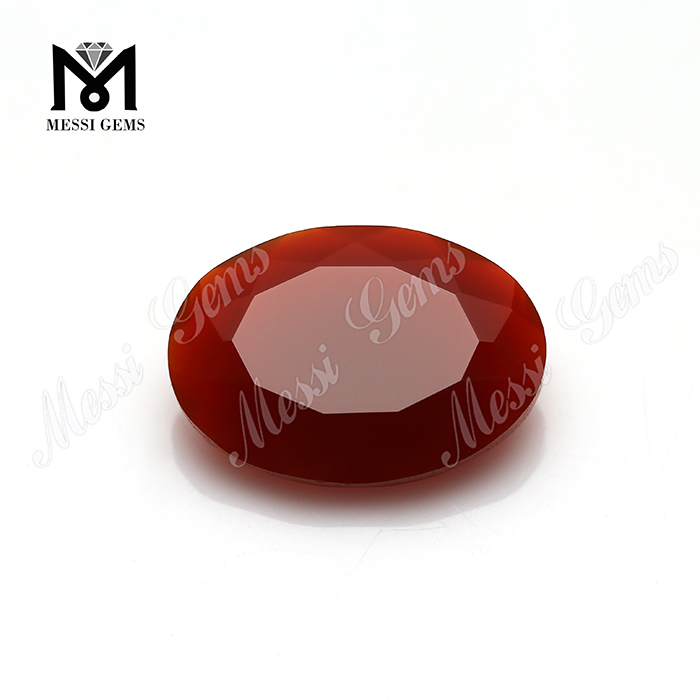 Natürlicher roter Achat 13 x 18 mm ovaler Achat-Edelstein