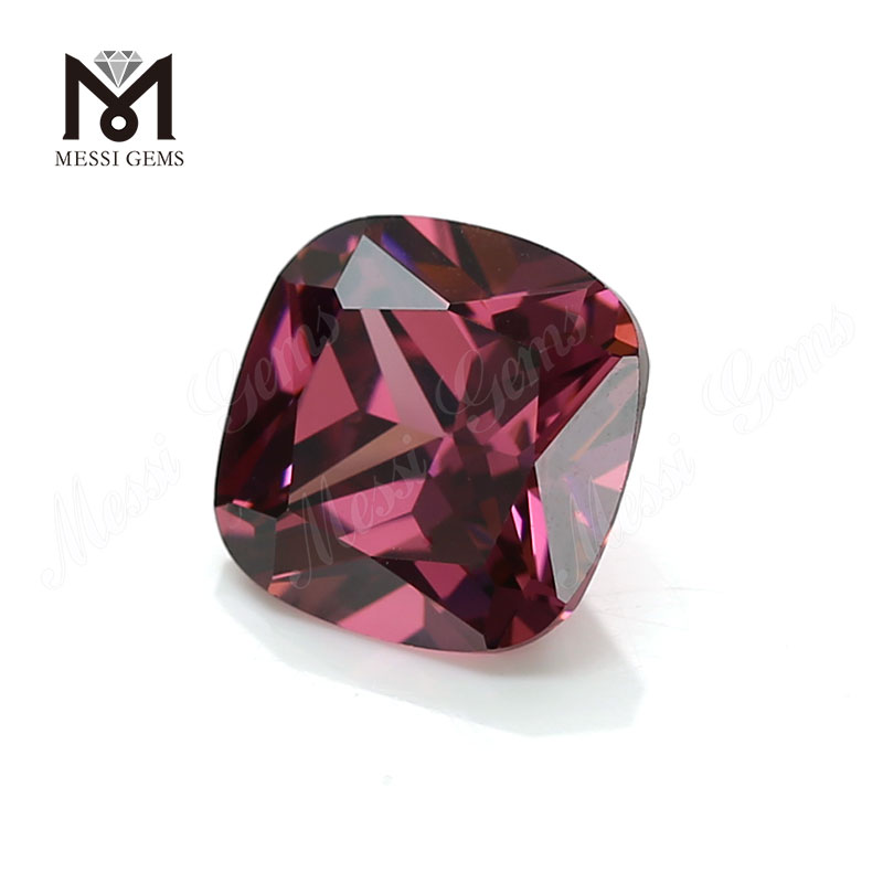 Großhandel hochwertiger 6mm Kissenschliff Rhodolith cz loser Edelstein