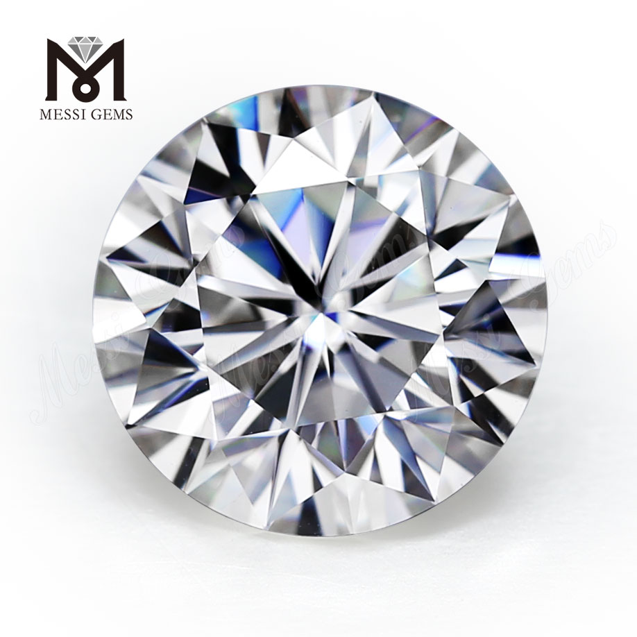 9,0 MM DEF FARBE 3 KARAT Moissanit-Diamant