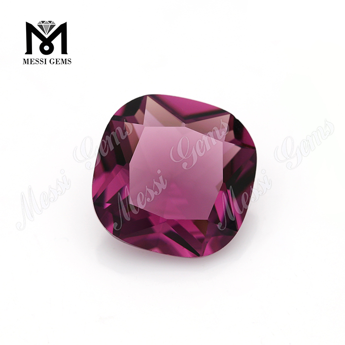 12*12 Kissenform lose Edelsteine ​​Großhandelspreis synthetisches Glas