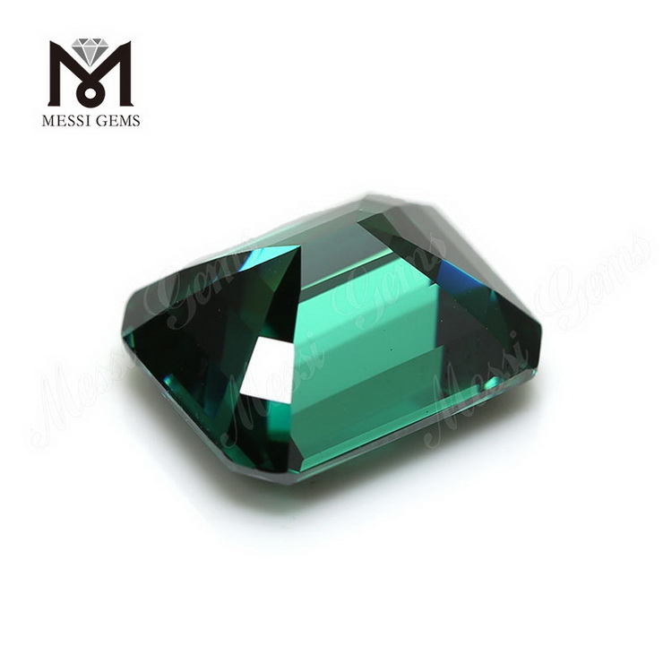 Im Labor hergestellte lose Edelsteine ​​Preis pro Karat Octagon Green Moissanit-Diamant