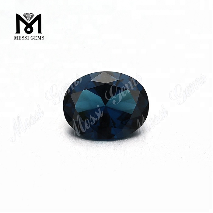 Hitzebeständiger Nanosital-Edelstein in London Blue 48 # Nanosital-Stein