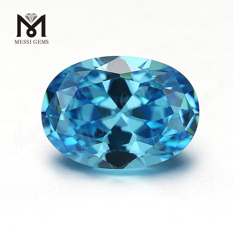 Fabrikpreis hochwertiger Ovalschliff 8x10mm loser Edelstein cz Zirkonia