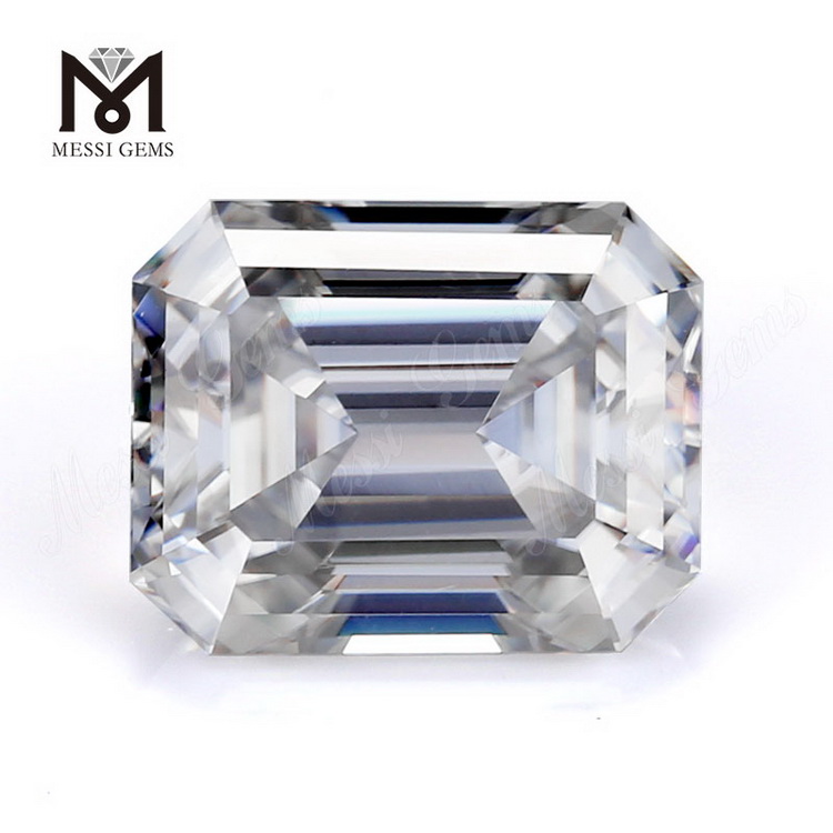 Fabrikpreis Moissanite Diamant Großhandel 8x6mm DEF White Emerald Cut Moissanites