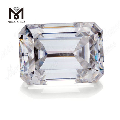 Moissanite-Diamant im Smaragdschliff, 1 Karat China, synthetischer Moissanite-Fabrikpreis