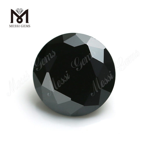 loser Moissanite-Porzellan-Rohpreis pro Karat schwarzer Moissanite-Diamant