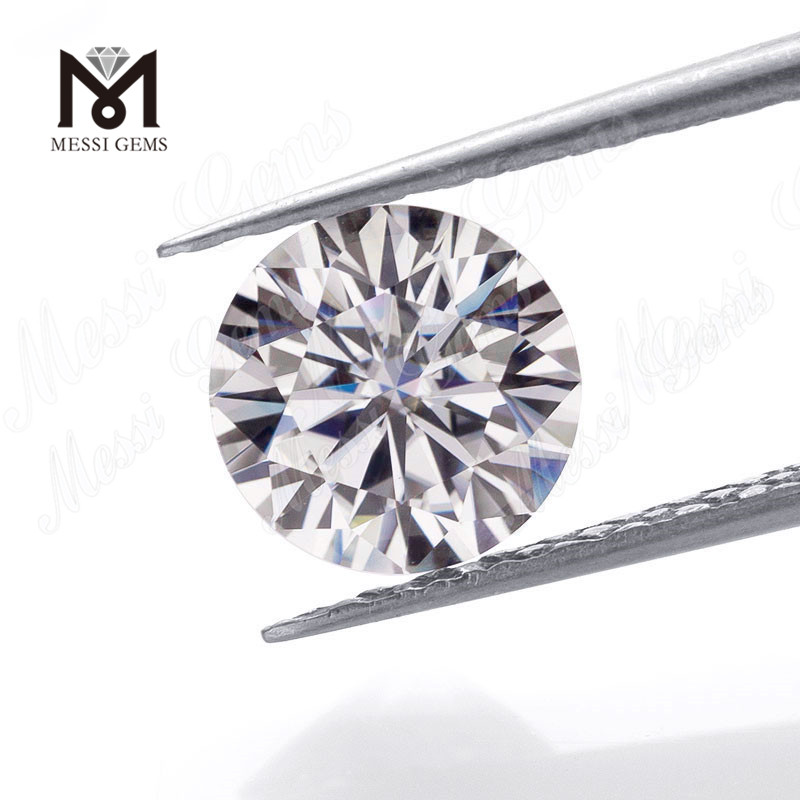 Loser Großhandelspreis runder brillanter 8 mm VVS weißer Moissanit-Diamant