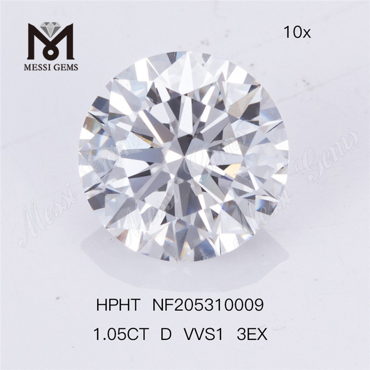 1,065 ct D VVS2 RD 3EX im Labor gezüchteter Diamant zum Großhandelspreis