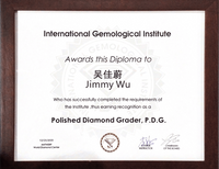 Igi poliert Diamant Grader_