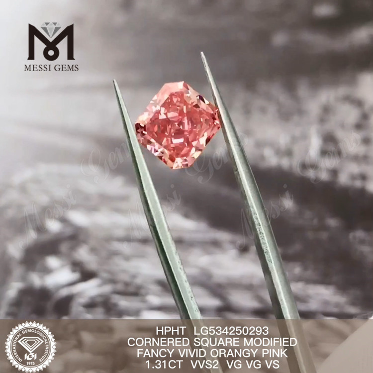 1,31 ct SQ Lab Diamonds Pink Loose Lab Diamonds HPHT LG534250293
