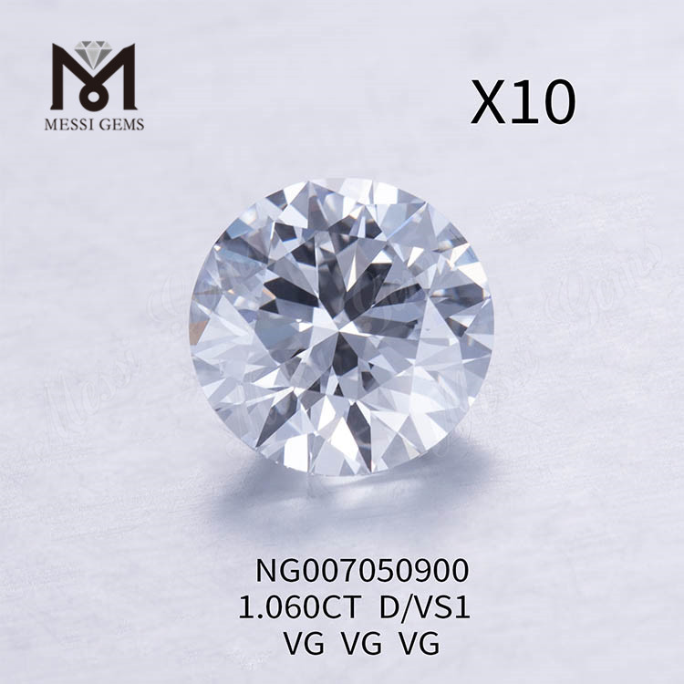 1.060CT D runder Hpht-Diamant VS1 VG-Schliff
