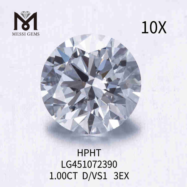 1.00CT D/VS1 Labor erstellter Diamant 3EX HPHT