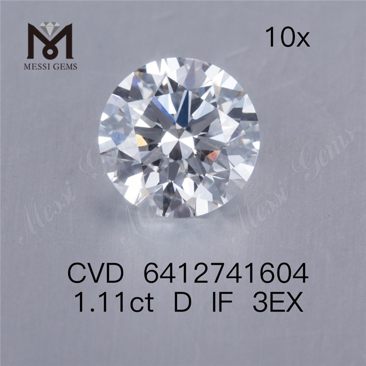 1,11 ct D CVD-Diamant Großhandelspreis WENN 3EX künstlicher Diamant im Angebot