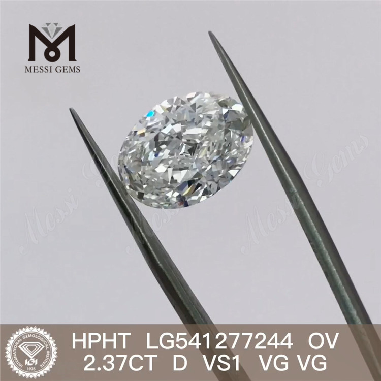 2,37 ct D vs1 Labordiamanten HPHT 2 Karat Diamant Großhandelspreis