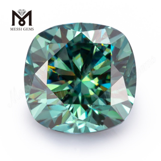 8 * 8mm Teal lose moisanite Kissen moissanite Steine ​​zum Verkauf