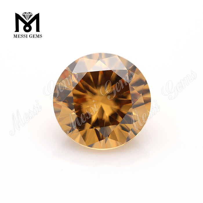 Fabrikqualität 10mm runder Zirkonia-Steinpreis